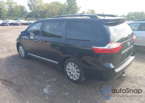 2015 Toyota Sienna Limited Premium 7 Passenger из США, поврежденный, VIN 5TDDK3DC9FS097836